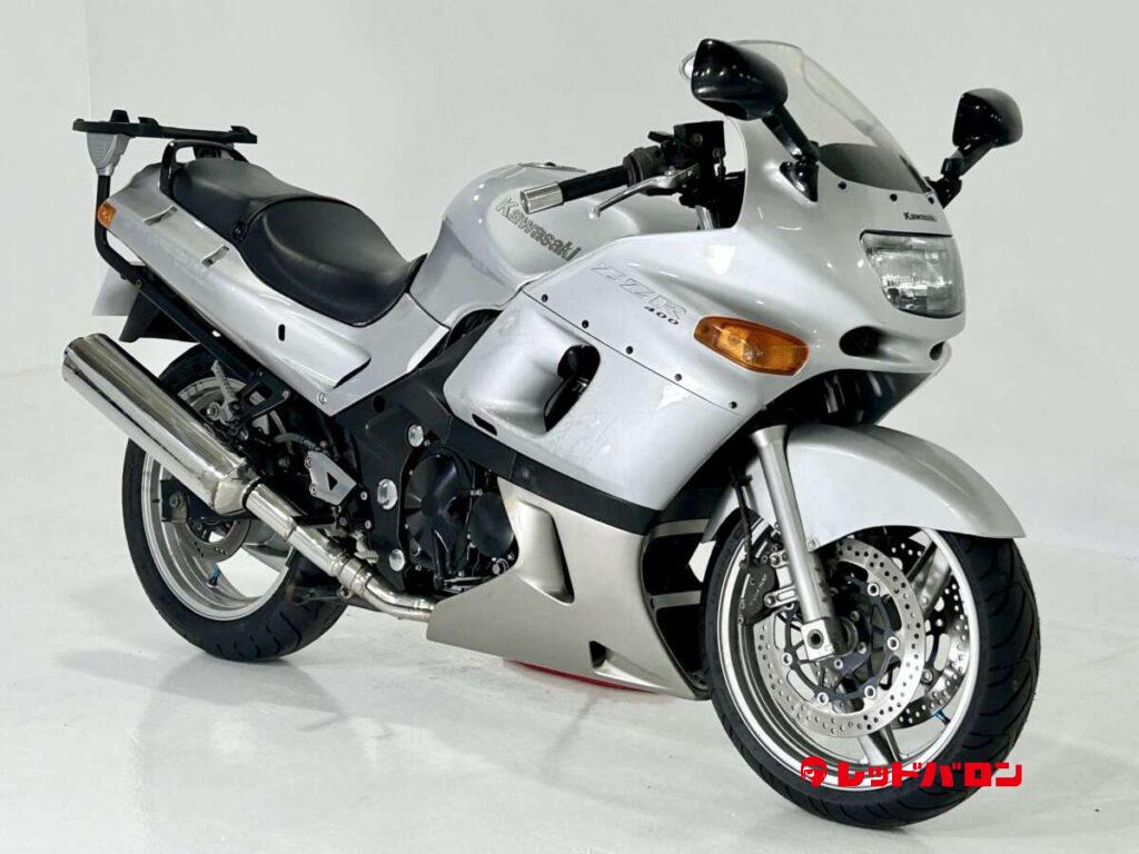 カワサキ ZZR400 ネイキッド仕様 マーシャル ヘッドライト車検８月まで - カワサキ